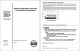 GENUINE OEM Club Car Precedent Electric M-COR 4 2009 to Current Conversion Kit