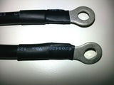 Club Car Golf Cart Battery Cable Set. 6 gauge 16" 48v or 36v with battery nuts