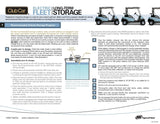 Yamaha Drive / G29 Golf Cart TINTED Windshield NEWLY RE-ENGINEERED - THE BEST