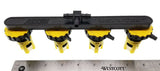 BA-5FT-7G Pro-Fill Manifold with valves by FLOW-RITE 2.3" Spacing 8 Volt Trojan