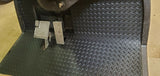 Yamaha Drive 2007 to Current Golf Cart Black Rubber Diamond Plate Floor Mat
