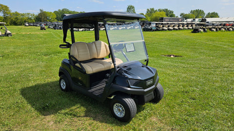 (W) 2022 Club Car Tempo Black Two Passenger Electric