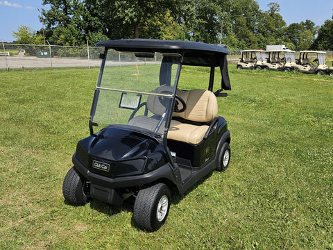 (W) 2021 Club Car Tempo Black Two Passenger Electric