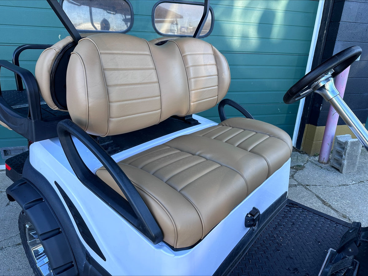 2018 Club Car White Alpha Lifted Four Passenger Electric – US Golf Cars