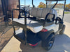 2023 Club Car Onward HP Glacier White Lifted Four Passenger Electric