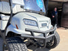 2023 Club Car Onward HP Glacier White Lifted Four Passenger Electric