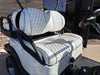 2023 Club Car Onward HP Glacier White Lifted Four Passenger Electric