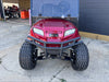 2024 Club Car Onward HP Candy Apple Red Lifted Four Passenger Electric
