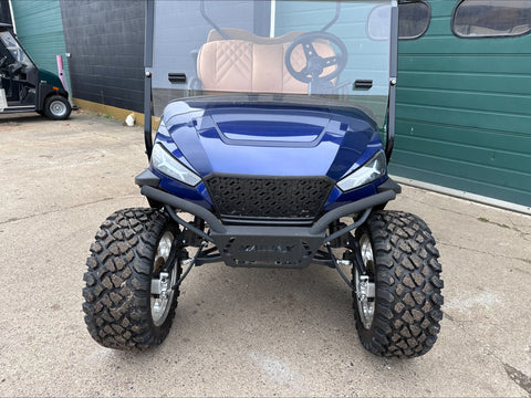 2023 MadJax X Series Admiral Blue Lifted Four Passenger Electric