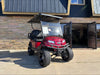 2023 Club Car Onward Candy Apple Red Lifted Four Passenger HP Electric