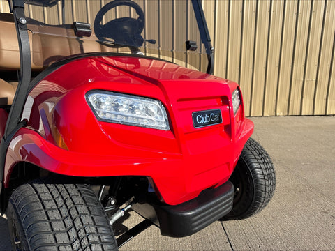 2025 Club Car Onward Rally Red Six Passenger Lithium Ion