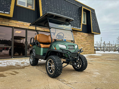 2025 Club Car Onward Green Jacket Lifted Four Passenger | Special Edition - Lithium Ion