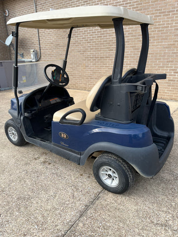 (L) 2020 Club Car Tempo Sapphire Two Passenger Electric