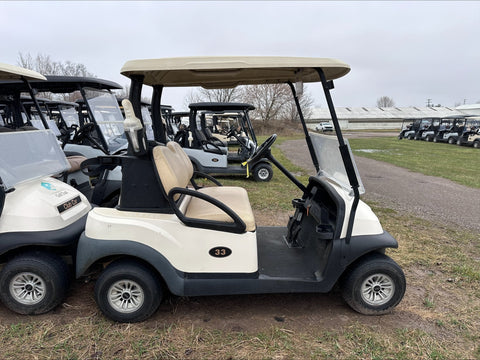 2020 Club Car Precedent White Two Passenger Electric