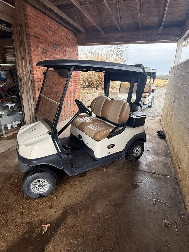 (L) 2022 Club Car Tempo Cashmere Two Passenger Electric