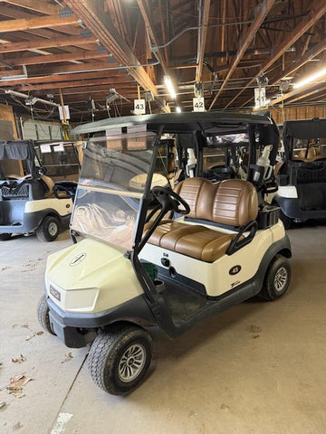 (L) 2021 Club Car Tempo Cashmere Two Passenger Lithium Ion