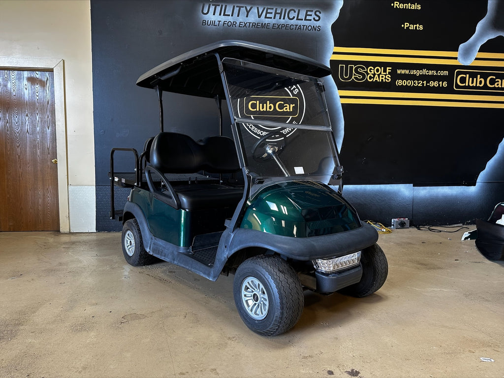 2018 Club Car Precedent Jade Green Four Passenger Electric