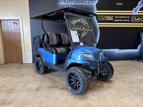 2023 Club Car Onward HP Ice Blue Lifted Four Passenger Electric
