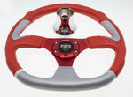 EZ-GO RXV and TXT Red Steering Wheel with Hub Adapter