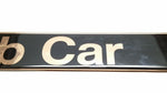 Gold Club Car Precedent Name Plate Logo -  Steel Backed adhesive 103816601