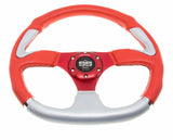 Yamaha Drive(G29) and G16-G22 Golf Cart Red/Silver Steering Wheel & Hub Adapter