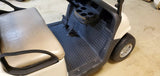 EZ-GO RXV 2008 to Current Golf Cart Black Rubber Diamond Plate Floor Mat