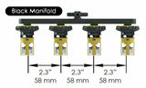Battery Watering System BA-120-BLK Pro-Fill manifold by FLOW-RITE Trojan Spacing