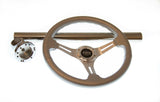EZ-GO RXV Silver Steering Wheel/Hub Adapter/Chrome Cover Kit